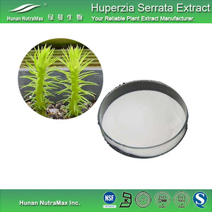 Fuente de la fábrica 100% Pure natural Huperzia serrata extract huperzina A polvo 1% por HPLC - Product Image 2