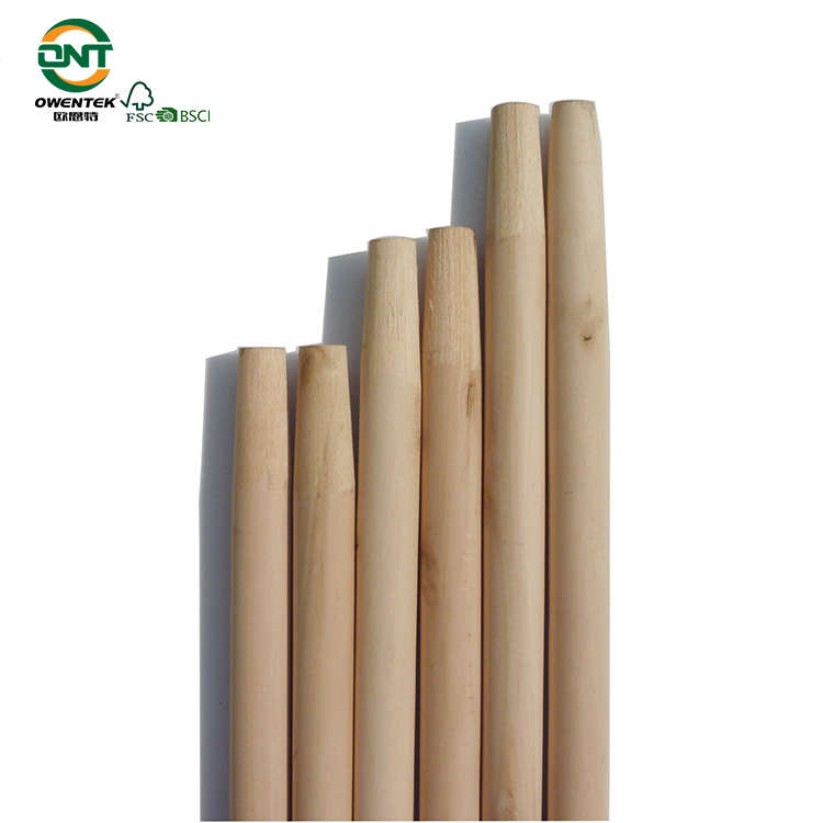 guigang hard wood dowel flag pole natural natural broom wooden