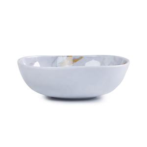 Nouveau design <span class=keywords><strong>vaisselle</strong></span> incassable 12 pièces ensemble de dîner en mélamine de <span class=keywords><strong>marbre</strong></span> - Product Image 3