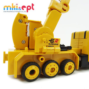 <span class=keywords><strong>Camion</strong></span> de transformation en alliage moulé sous pression de haute qualité EPT, <span class=keywords><strong>jouet</strong></span> de <span class=keywords><strong>camion</strong></span> grue à bras déformable, <span class=keywords><strong>jouet</strong></span> de voiture en métal pour enfants - Product Image 4