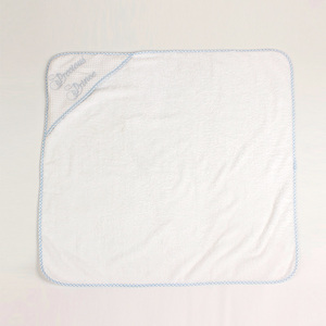 Peu bricole monde éléphant capuchon bébé serviette organique - Product Image 2