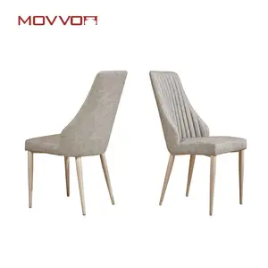 Sedia <span class=keywords><strong>da</strong></span> pranzo moderna in pelle con la pittura in metallo piedini per Home Office Hotel o appartamenti mobili versatili per sale <span class=keywords><strong>da</strong></span> pranzo - Product Image 1