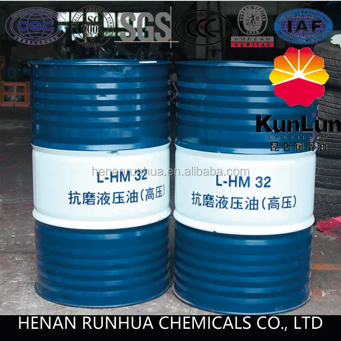 Agente Kunlun de PetroChina, precio al por mayor, aceite hidráulico 32 46 68