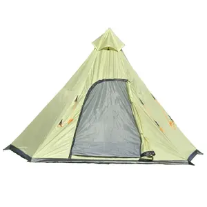 Barraca de acampamento tipo pirâmide indiana GSD para gps, novo design, luxuosa, para safari, resort, glamping, hotel, mochila, família, hotel, mochila