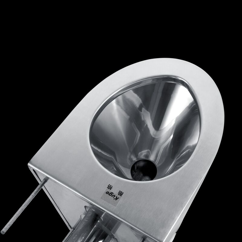New style toilette pissing wc toilet stainless steel prison wall mounted toilet bowl