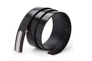 <span class=keywords><strong>Ceinture</strong></span> à boucle en cuir véritable pour <span class=keywords><strong>homme</strong></span>, nouvelle collection de luxe, boucles métalliques - Product Image 3