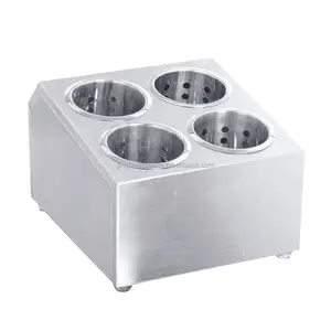 Porte-couverts de cuisine en acier inoxydable, rangement pour baguettes, porte-ustensiles et couverts, organisateur de rangement pour ustensiles de table