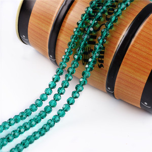 High Quality Crystal Blue Sapphire Glass <strong>Beads</strong> Faceted Football Round <strong>Beads</strong> 4mm 6mm 8mm Etc Factory <strong>Direct</strong> - Product Image 5