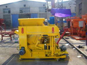 JQM-6A mesin blok beton peletak telur Manual Mobile hidrolik mesin pembuat blok berongga mesin bantalan Motor Gearbox semen mentah - Product Image 6