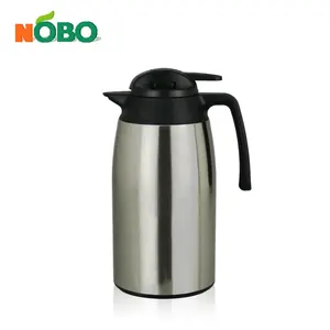Neueste doppelwandige Thermoskanne Kaffee karaffe 304 Edelstahl Vakuum krug mit kunden spezifischer Farbe
