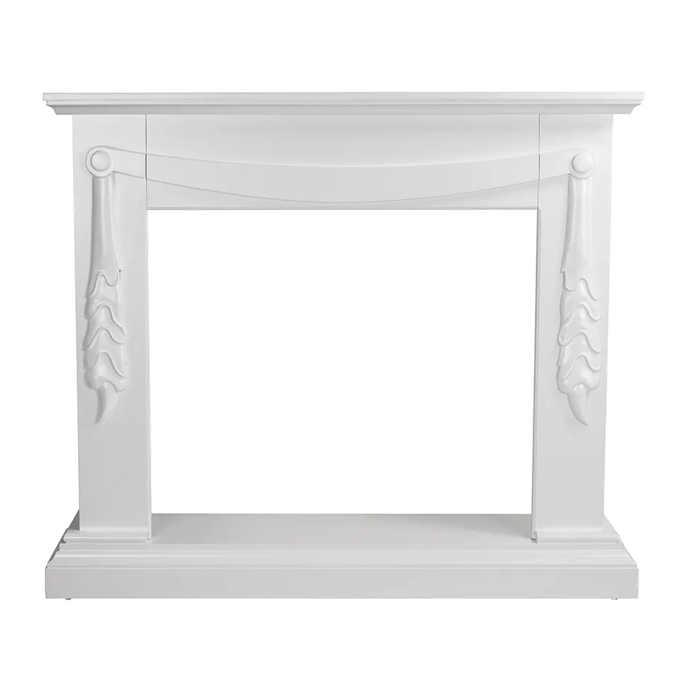 MDF fireplace mantel for electric fireplace
