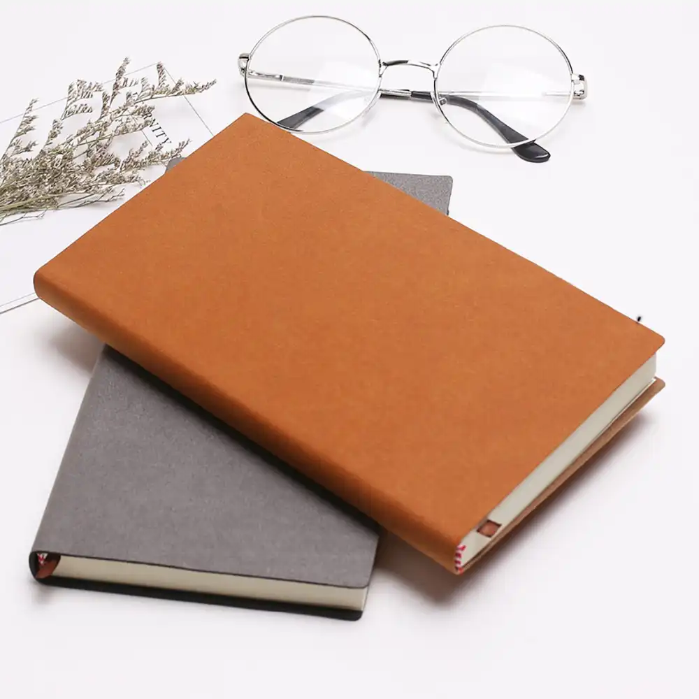 custom printed personalized travel leather journal diary