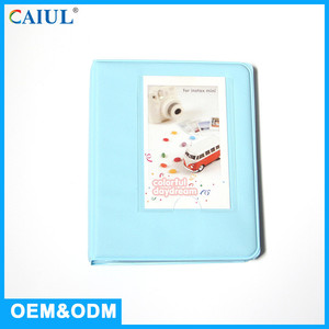 Caiul 20 pagine <span class=keywords><strong>Album</strong></span> di <span class=keywords><strong>foto</strong></span> per bambini da 3 pollici libro di plastica con Design colorato in PVC caratteristiche di protezione Fujifilm Instax pellicola per fotocamera - Product Image 4