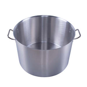 Marmite à soupe et à bouillon de style américain en acier inoxydable, fond composite à 3 couches, 100 l, grande capacité, 30 gallons - Product Image 2