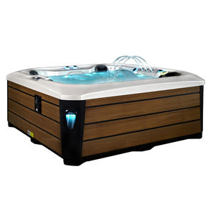 Sunrans Comercial al aire libre Japonés Bañera de hidromasaje Spa 5 personas Sistema Balboa 61 Chorros de hidroterapia Moderno Video gratuito independiente - Product Image 2