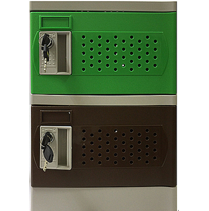 3S ABS Mini Plastic Locker with key lock - Product Image 1