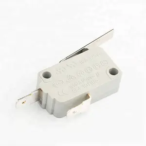 KW15 factory price free sample spst 2 pin 16a 125/250v micro switch