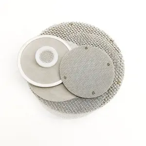 round 50mm 60mm 80mm 100mm stainless steel filter wire mesh disc