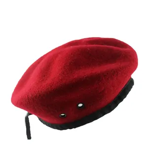 Promozionale francese beret degli uomini cappello di lana berretto