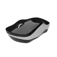 Souris optique 3D sans fil AIKUN MX12-Office Home BT+2.4G avec interrupteur DPI 800/1200/1600, câble USB, roue en caoutchouc, Plug and Play