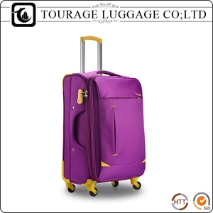 Plier Noir Cargo Transporteur Deux Laïcs <span class=keywords><strong>4</strong></span> Roue Double Zipper Bagages Sac - Product Image 2