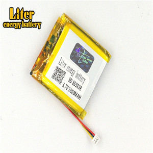 Plugue 1.25-<strong>3</strong> P <strong>3</strong>.7 V 853838 1800 mAh of Alta quality Li-ion Recarreg&aacute;vel of Pol&iacute;mero De L&iacute;tio Tens&atilde;o Da Bateria Li-Po Li polymer Bateria - Product Image 1