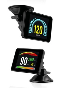 Wiiyii 2024 Affichage Tête Haute Universel Intelligent pour Diagnostic Automobile P16 2,6 Pouces <span class=keywords><strong>ABS</strong></span>+<span class=keywords><strong>PC</strong></span> Fonctions OBD2 HUD Multiples Garantie 2 Ans - Product Image 2