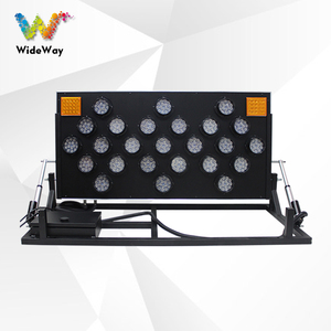 Giá Đỡ Gấp 1200*600Mm Nhôm Màu Vàng Nhấp Nháy Mũi Tên Giao Thông Bảng Hiệu - Product Image 2