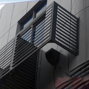 Fuente de la fábrica Venta caliente arquitectónico Exterior ajustable de aluminio protector solar persianas - Product Image 4
