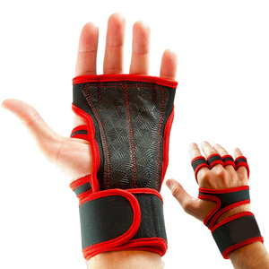 2017 Hot sale hand Weight lifting gloves private label - Product Image 2