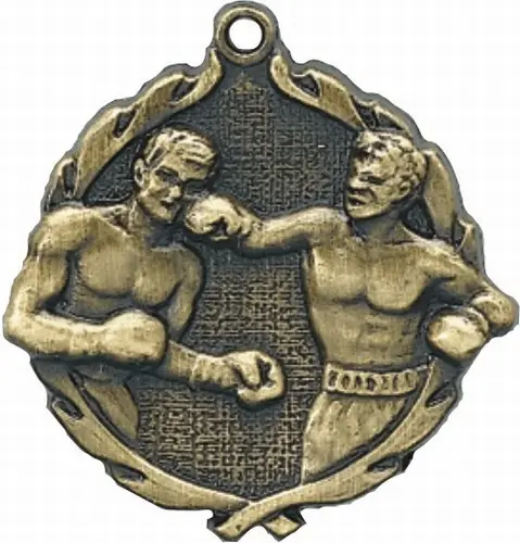 클래식 골동품 권투 메달