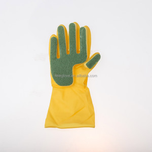 Gants en caoutchouc de silicone de cuisine bon marché avec 5 doigts - Product Image 2