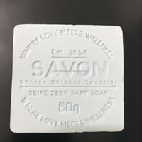 Savon de Marseille Écologique de Qualité Premium, Parfumé Naturellement, Personnalisé, Bleu Clair et Vert, pour Salles de Bain – Vente en Gros