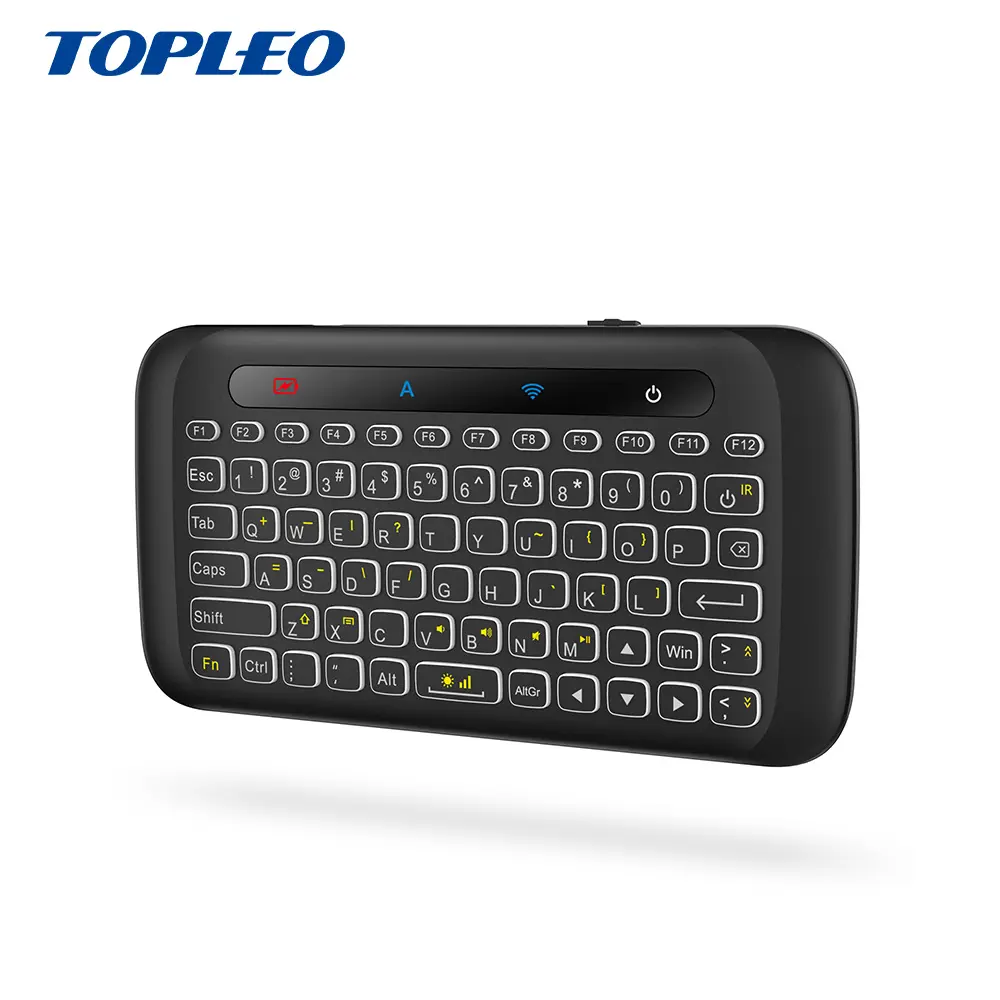 H20 muchas innovaciones tecnológicas como color luz de la respiración auto-Rotación de panel táctil aprendizaje IR de teclado con touchpad