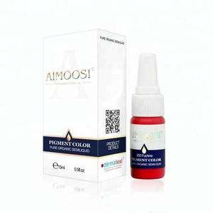 Aimoosi Nano puro pigmento Microblading <span class=keywords><strong>para</strong></span> Semi-permanente maquillaje pigmento ceja labio tatuaje tinta bordado 35 color - Product Image 3