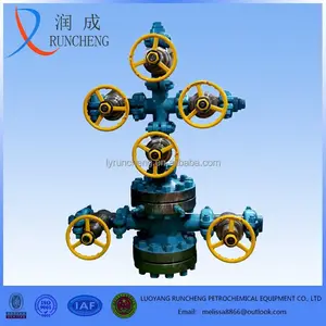 API & ISO standard petroleum equipments oil gas well christmas tree