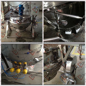 Công nghiệp nhỏ trái cây mứt & Nước Sốt nấu ăn thiết bị KHUẤY TRỘN/nồi với máy bơm và động cơ thành phần cốt lõi - Product Image 2