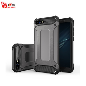 Vente chaude Cas de Téléphone portable Pour Huawei Y6 2018, Pour Huawei Honor Y6 Couverture Arrière Antichoc Téléphone Cas - Product Image 1