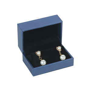 Vendita all'ingrosso a 1 Pezzo Personalizzato Logo di Qualità Oro <span class=keywords><strong>Argento</strong></span> Blu di Imballaggio Anello Box Contenitore di Monili Del Braccialetto Della Collana Del Pendente Dei Monili Box Set - Product Image 5