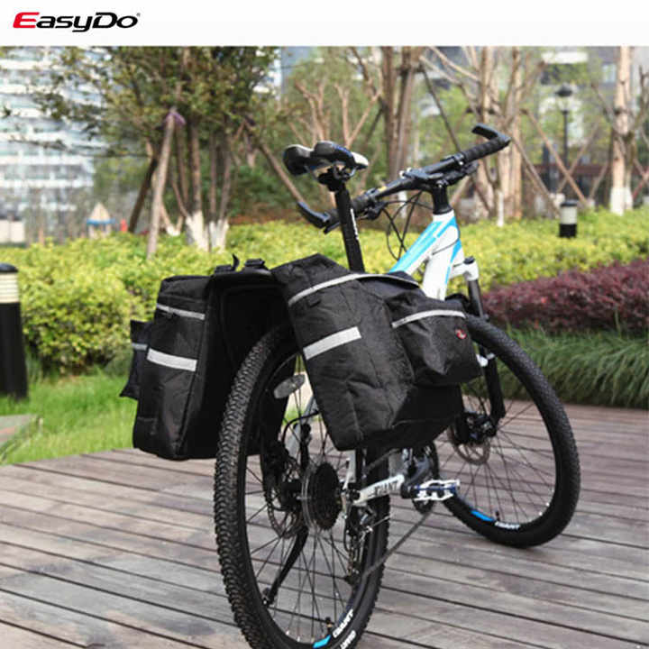 Large Capacity Bicycle Travel Bag Bike Rear Seat Bag Waterproof
