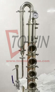 Towin 220V/380V Colonne de Distillation Électrique à Économie d'Énergie pour Vodka, <span class=keywords><strong>Gin</strong></span> et Whisky – Vente Directe Usine - Product Image 4