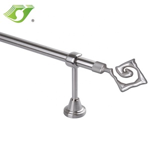 Nouvelle conception 19mm en métal élégant tringles à rideaux et rails - Product Image 2