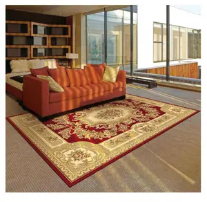 100% 聚酯棉可水洗 3d 地毯地毯为客厅