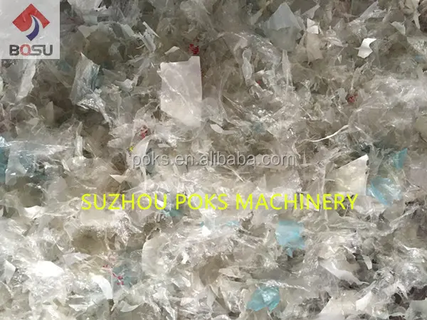 Plastic PP PE film Bottle Pipe Waste Plastic Washing Crushing drying Recycling Machine pelletizing line granulator machine