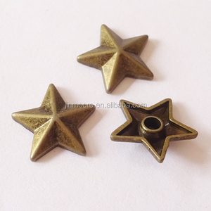 Laiton Antique Étoile <span class=keywords><strong>Rivet</strong></span> Pour Vélo Nailheads <span class=keywords><strong>Maroquinerie</strong></span> - Product Image 5
