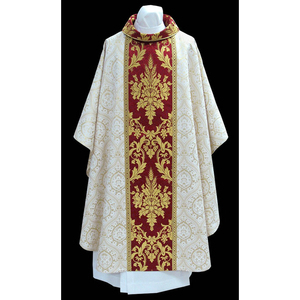 Vestimenta de Iglesia, Túnica Personalizada Blanca, Venta al por Mayor, Túnica Italiana - Product Image 4