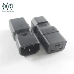 WA-0089 IEC320 C14 إلى C19 محول PDU التوصيل UPS السلطة المقبس IEC320-C19 إلى C14