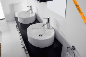Pared de madera maciza flotante de baño doble tocador de lavamanos <span class=keywords><strong>UM</strong></span>-003 - Product Image 5