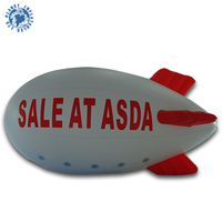 Ballon gonflable à l'hélium zeppelin avec logo et taille personnalisés pour dirigeable gonflable publicitaire