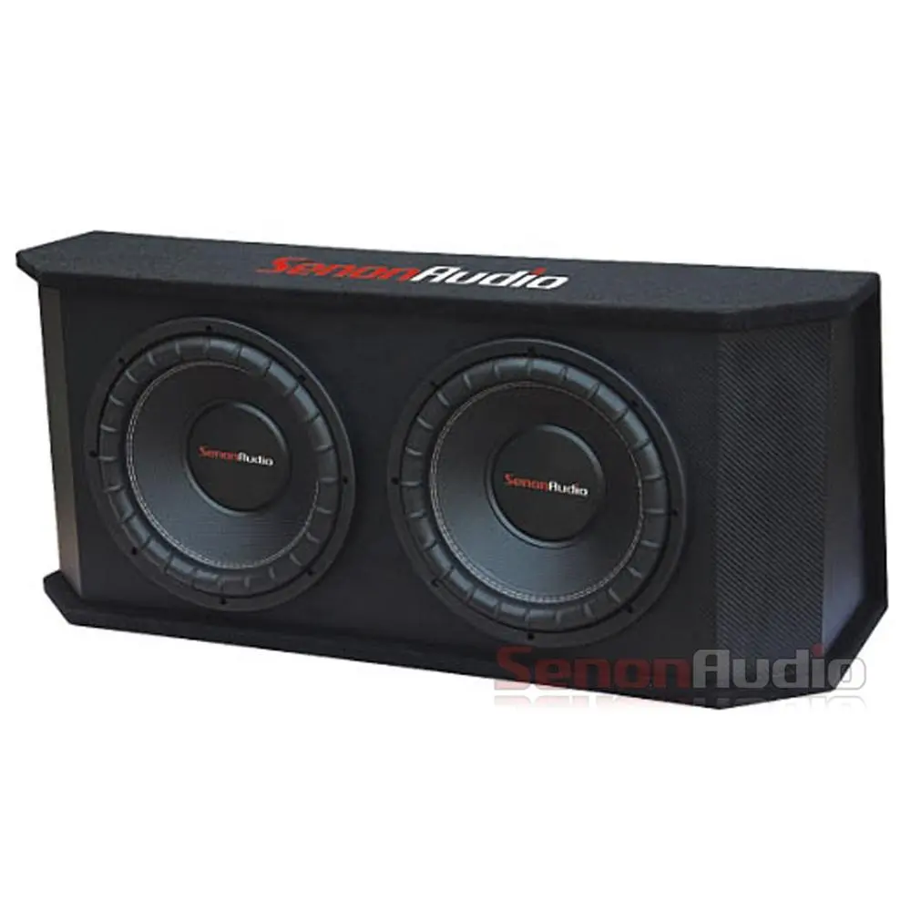 Dual 10 Zoll/12 Zoll Car Audio Bass Box Gehäuse Subwoofer Lautsprecher 12V